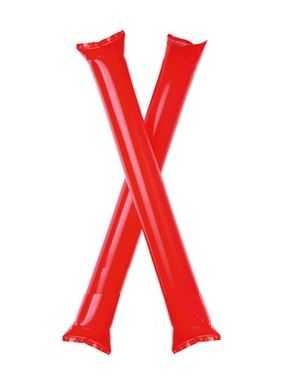 Cheering sticks rood